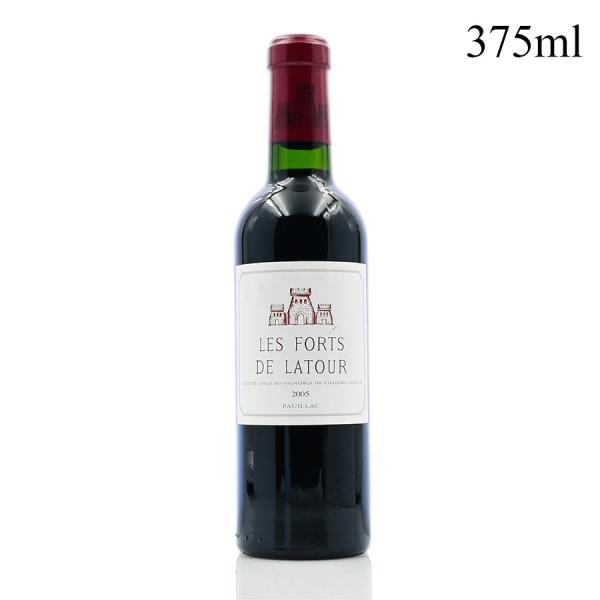 レ・フォールド・ラトゥール　2005 レ フォール ド ラトゥール 2005 ハーフ 375ml ラベル不良