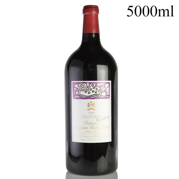 シャトー・ムートン・ロートシルト - シャトー ムートンロートシルト 1988 Mouton Rothschild シャトー ムートン ロートシルト 1988 5000ml ロスチャイルド