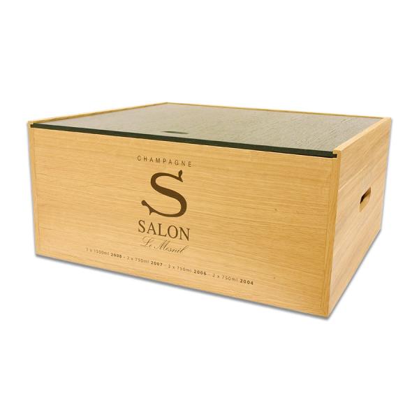 【セット・Ｎ】サロン（中サイズ）木箱×４箱【ワイン・シャンパン木箱セット❣️】 セット・N】サロン（中サイズ）木箱×4箱【ワイン・シャンパン