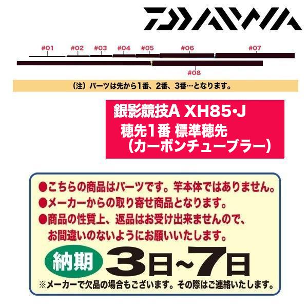 DAIWA（釣り） ☆ダイワ 鮎ロッドパーツ 05920712 銀影競技A XH