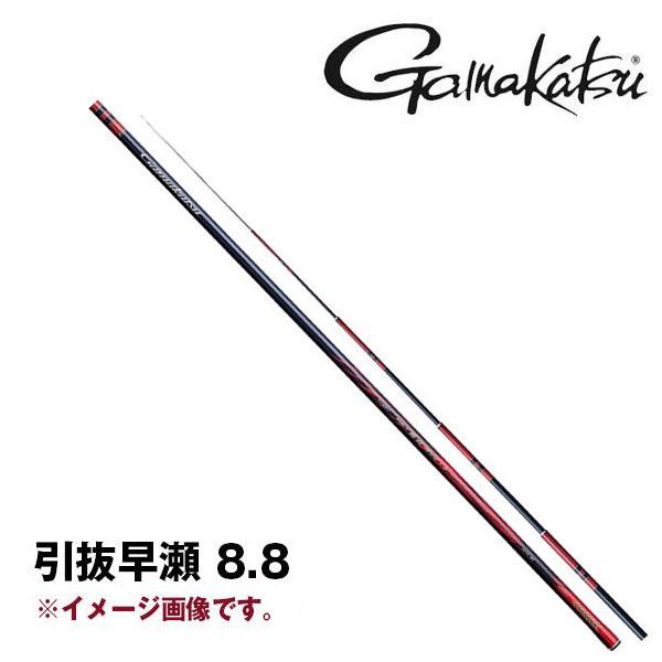 がま鮎 予約 鮎竿 がま鮎 競技GTI2 引抜早瀬 8.8 がまかつ 702118