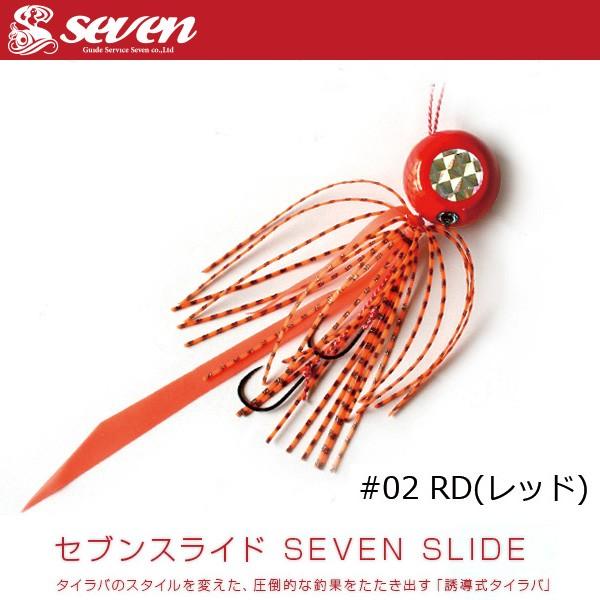 セブンスライド 完成品 120g ＃02 RD（レッド） セブン : カツキネット