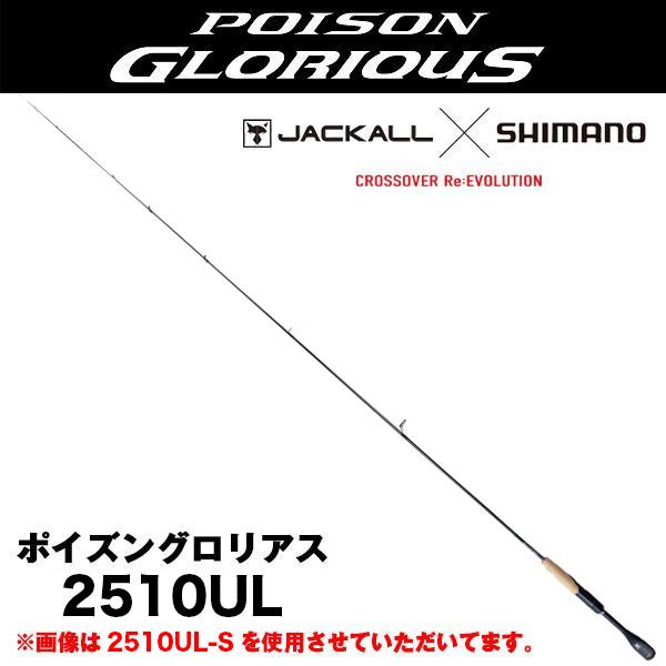 【最終値下げ】美品　カバー有　21ポイズングロリアス2510UL シマノ 21 ポイズングロリアス [POIZON GLORIOUS] 2510UL
