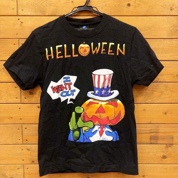 中古】HELLOWEEN ハロウィン I WANT OUT 2018 Tシャツ S : カウカウ