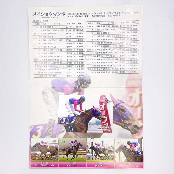 [タイプ] PRC FOREVER QUOカード クオカード メイショウマンボ[状態] 未使用品