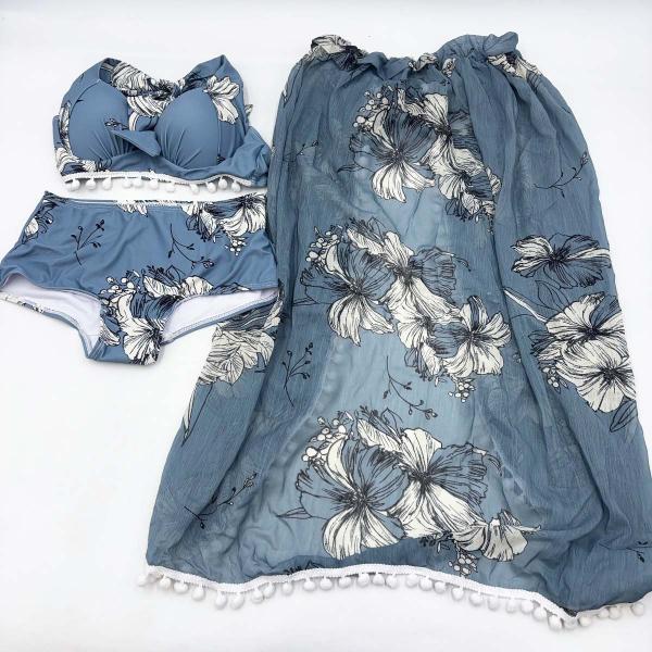 [ブランド] テディショップ TeddyShop[タイプ] ポンポンフリンジ ビキニ パレオ[表記サイズ] M[対象] レディース[状態] 未使用品