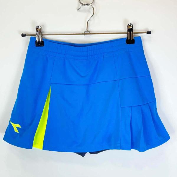 【中古】ディアドラ スコート S ライトブルー レディース DIADORA テニスウェア