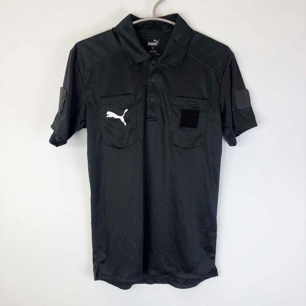 【中古】プーマ レフリーシャツ 半袖 S ブラック 656328-01 メンズ PUMA サッカー フットサル