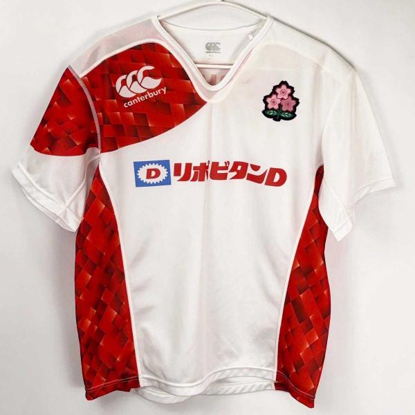 [ブランド] カンタベリー[タイプ] ラグビー SEVENS REPLICA HOME JERSEY ユニホーム ホーム ジャージ[表記サイズ] L[型番] RG36075[身幅] 約58cm[着丈] 約69cm[状態] ある程度の使用感が...