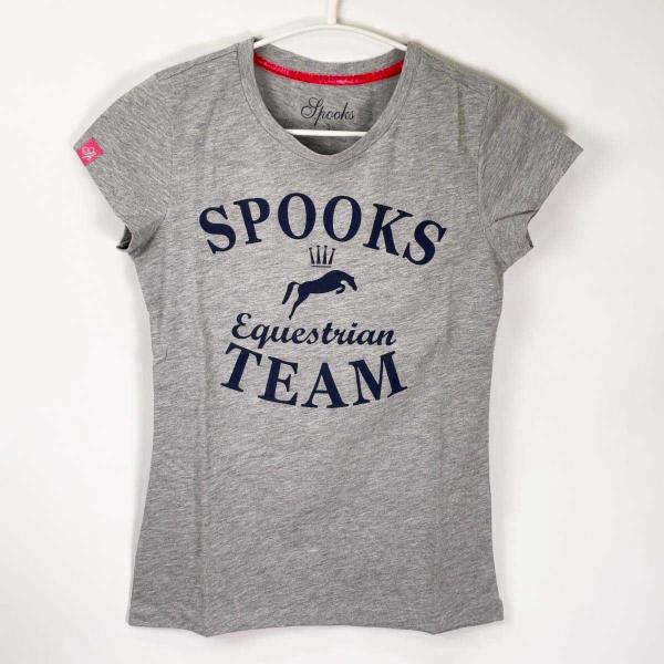 [ブランド] Spooks スプークス[タイプ] Team ライディング 半袖 Tシャツ[表記サイズ] S[対象] レディース[カラー] グレー[身幅] 約38cm[着丈] 約58cm[状態] 未使用品