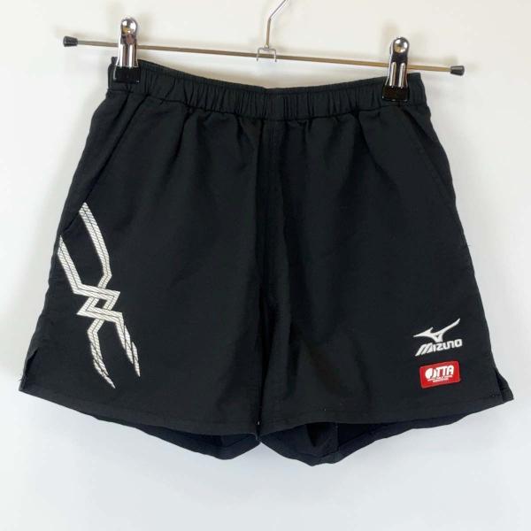 [ブランド] ミズノ[タイプ] 卓球 ゲームパンツ JTTA[表記サイズ] S[対象] レディース[カラー] ブラック[総丈] 約34cm[ウエスト] 約29cm[状態] 使用感がありますが、目立った傷みや汚れはみられません。