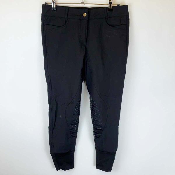 [ブランド] ブランド不明[タイプ] キュロット 乗馬ズボン パンツ[表記サイズ] 42[対象] レディース[カラー] ブラック[総丈] 約88cm[ウエスト] 約41cm[裾幅] 約11cm[状態] 大きなダメージはみられませんが、ある程...