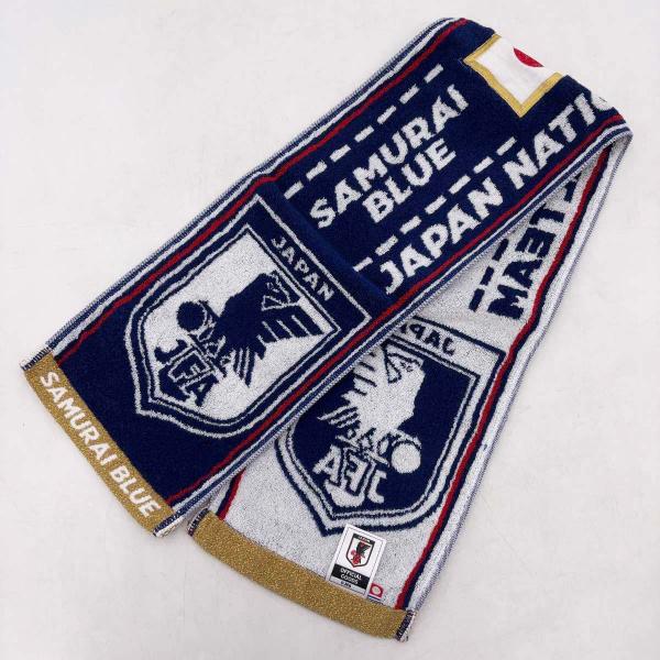 [タイプ] サッカー日本代表 タオルマフラー　サイズ：縦約20×横約106cm[状態] 目立ったダメージはみられませんが、多少使用感はあります。