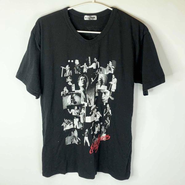 【中古】E.YAZAWA 矢沢永吉 ライブフォトプリント半袖Tシャツ