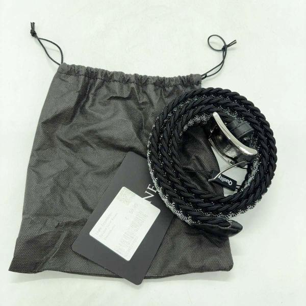 【中古・未使用品】エクイライン EQUILINE XANDER 編み込みベルト ブラック T11233 レディース 乗馬 馬術