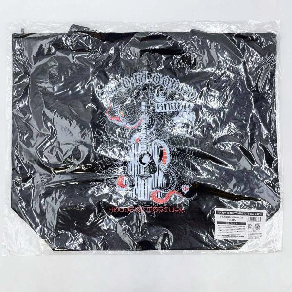 【中古・未使用品】SANADA×TOKYO HIRO TOTE BAG トートバッグ 2025 ブラック 新日本プロレス
