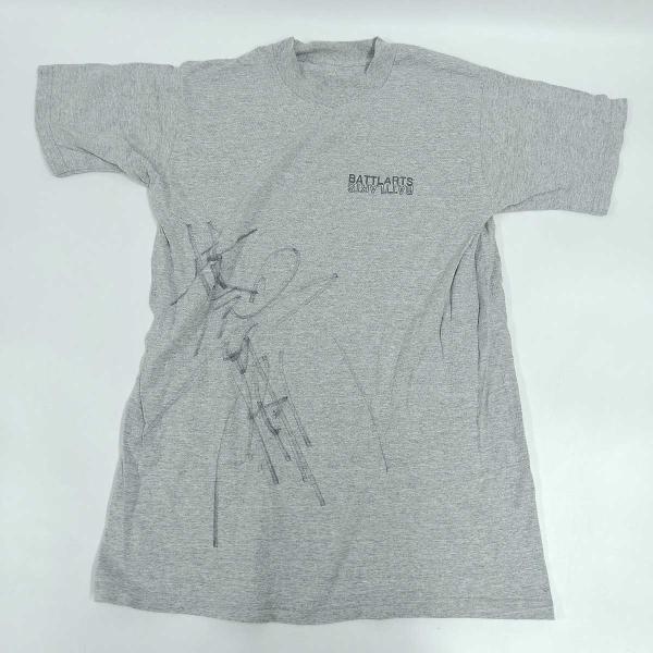 [タイプ] 格闘探偵団バトラーツ BATTLARTS 岡本魂 岡本衛 直筆サイン入り プロレス Tシャツ[身幅] 約47.5cm[着丈] 約68.5cm[状態] 使用感が感じられ、ほつれやプリントのひび割れがみられます。