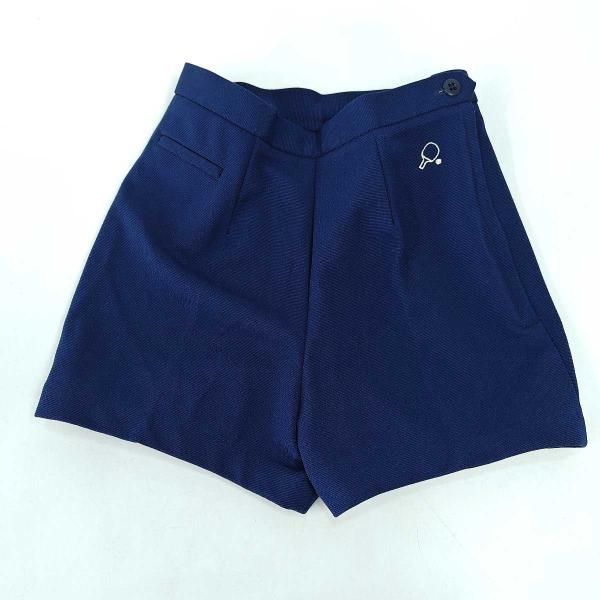 [ブランド] バタフライ[タイプ] タマス ステッチ セブンショーツ 卓球 ウェア ハーフパンツ サイズ60[対象] レディース[カラー] ネイビー[総丈] 約30.5cm[ウエスト] 約29.5cm[状態] 目立った傷みなどみられません。