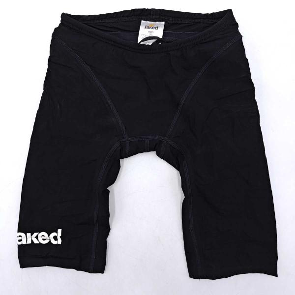 [ブランド] Jaked ジャケッド[タイプ] 競泳水着 ハーフスパッツ fina承認[表記サイズ] SS[対象] メンズ[型番] J-07[総丈] 約39cm[ウエスト] 約25cm[状態] プリントにダメージがみられます。全体的に擦った...