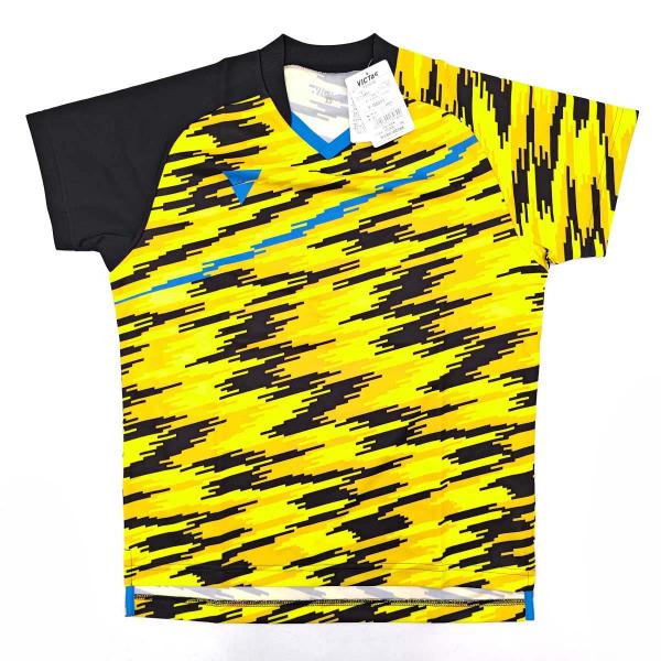 [ブランド] ヴィクタス VICTAS ビクタス[タイプ] 卓球 ゲームシャツ[表記サイズ] XS[対象] ユニセックス[型番] V-GS902[カラー] イエロー[状態] 未使用品