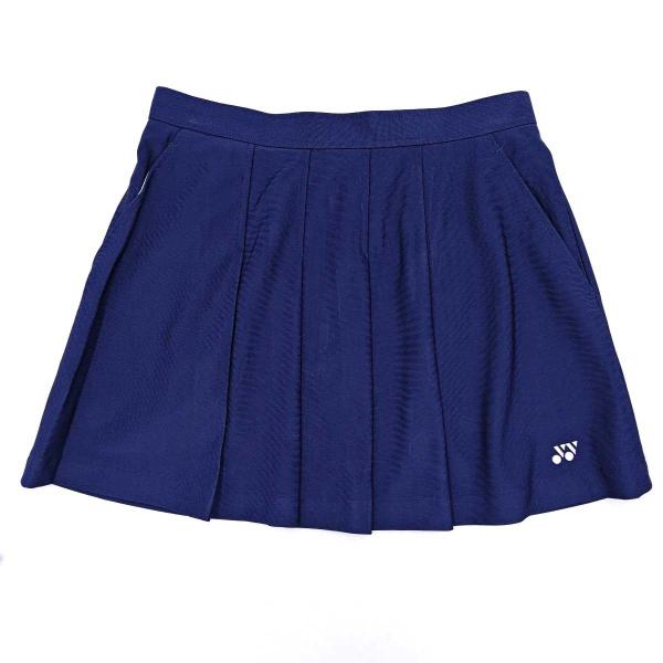 【中古】ヨネックス プリーツ スコート W67 ネイビー レディース YONEX スカート テニスウェア