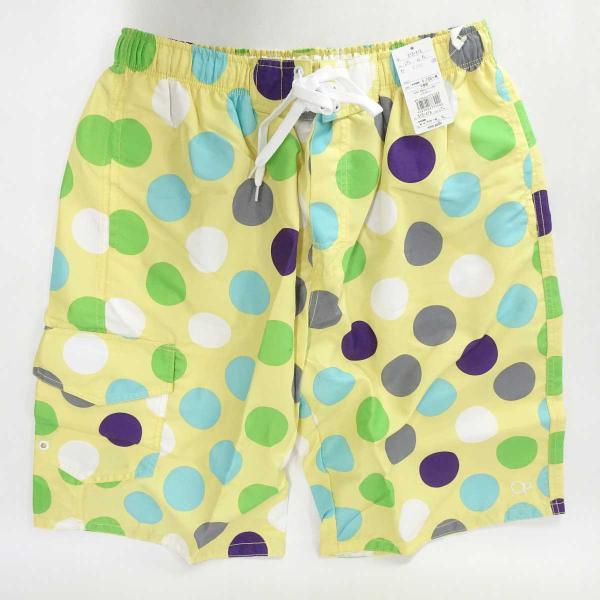[ブランド] オーシャンパシフィック[タイプ] 水着 ハーフパンツ ショーツ トランクス[表記サイズ] XL[対象] メンズ[型番] 513418[カラー] LYL[総丈] 約57.5cm[胸囲] 94〜104cm[素材] ポリエステル10...