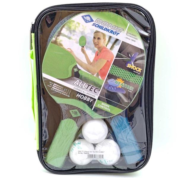 [ブランド] ドニック[タイプ] Alltec Hobby 卓球 ラケット 2本 ボール ケース セット[型番] 788648[状態] 未使用品