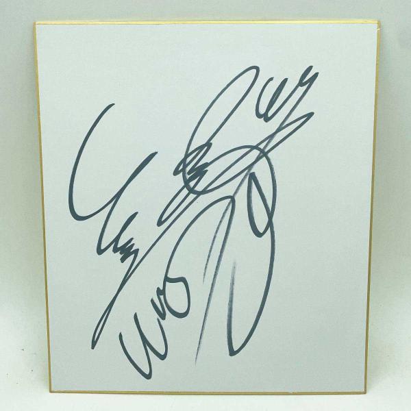 【中古】NOAH プロレスリング・ノア 直筆サイン入り 征矢学 色紙
