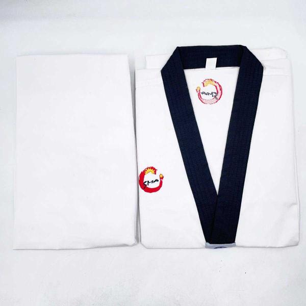 [タイプ] SMAI Taekwond テコンドー 道着 180[身幅] 約65cm[着丈] 約80cm[総丈] 約107cm[ウエスト] 約32cm[状態] 未使用ですが、長期保管で汚れがあります。