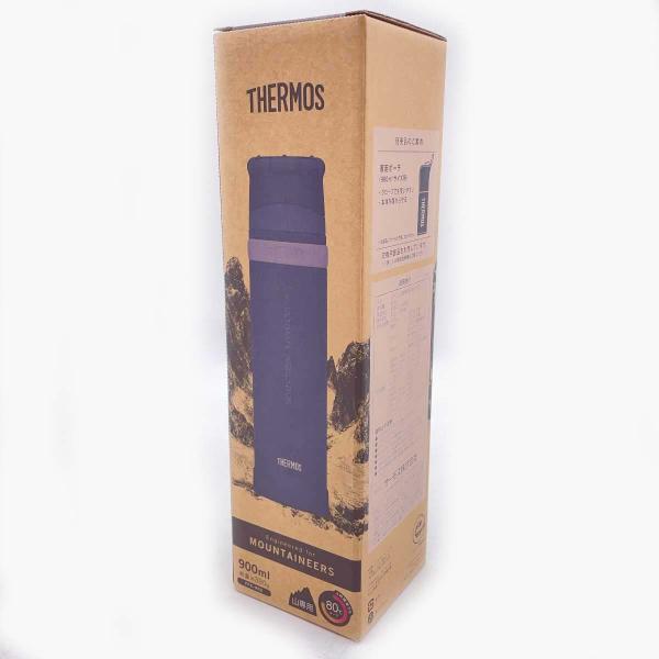 【中古・未使用品】サーモス 山専用ステンレスボトル 900ml ジェットブラック FFX-902 THERMOS 中古・未使用品】サーモス 山専用ステンレスボトル 900ml ジェット