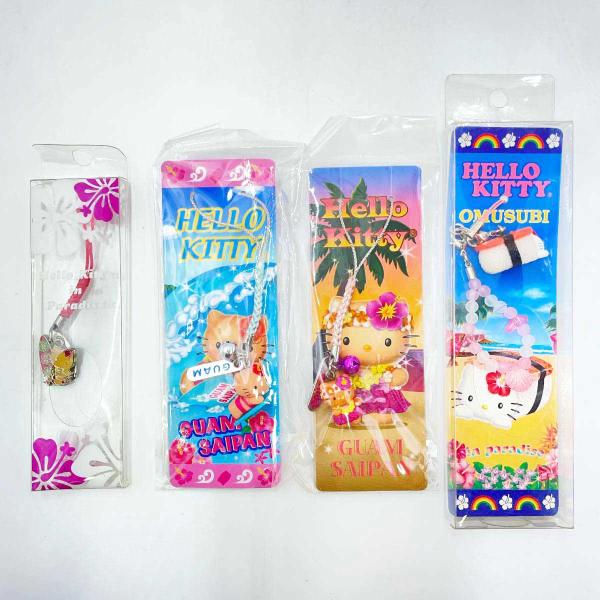 中古・未使用品】[4点セット] ハローキティ キティちゃん ご当地