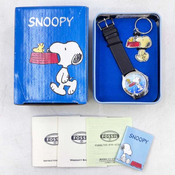 中古】FOSSIL スヌーピー 腕時計 2000本限定 SNOOPY レディース 