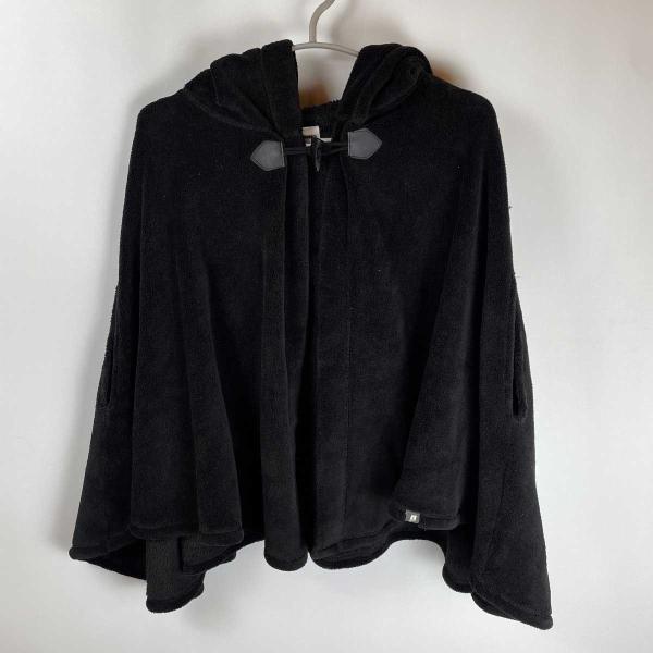 中古】プリンス フリース ノースリーブ パーカー F ブラック WL4857