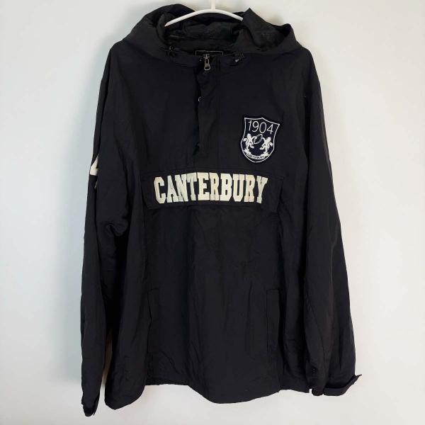 [ブランド] カンタベリー[タイプ] ウインドブレーカー ジャケット ハーフジップ ベンチコート[表記サイズ] 3L[カラー] ブラック[身幅] 約66cm[着丈] 約78cm[状態] 使用感はありますが、特に目立ったダメージなどみられません。