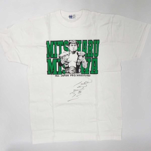 貴重!! 三沢光晴 直筆サイン入り Tシャツ Mサイズ NOAH 全日本プロレス 中古】全日本プロレス 三沢光晴 直筆サイン Tシャツ NOAH : カウカウ