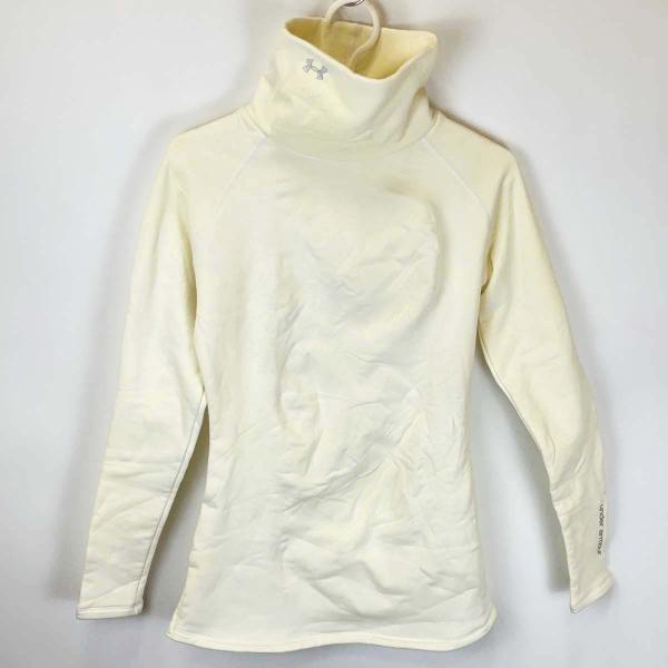 [ブランド] アンダーアーマー[タイプ] 裏起毛 タートルネックシャツ[表記サイズ] M[対象] レディース[型番] WGF1245[カラー] ホワイト[身幅] 約45cm[着丈] 約67cm[状態] 特に汚れやダメージなどみられず、良好です。