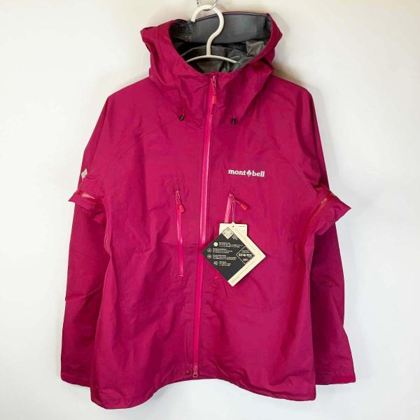 【未使用】モンベル ディナリパーカ M ピンク 1102574 レディース mont-bell 軽量 登山 高強度モデル GORE-TEX ディナリパーカ Women's｜モンベル