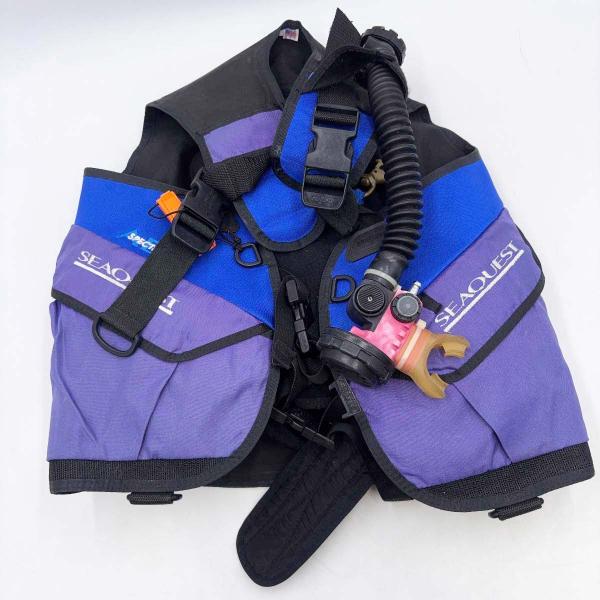 【中古】[ジャンク] シークエスト BCジャケット スペクトラム4 SPECTRUM 4 S Seaquest スキューバダイビング