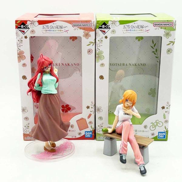 五等分の花嫁 中野四葉 一番くじ フィギュア 5種セット 中古】一番くじ 五等分の花嫁∽ 〜五つ子ハネムーン?〜 〇D賞 中野四葉