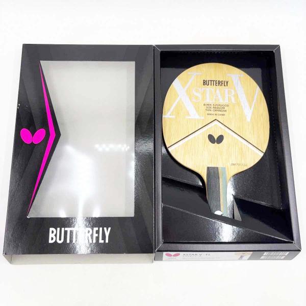 【中古】バタフライ エクスター5 FL 卓球ラケット XSTAR V 37011 Butterfly 攻撃用シェークハンド