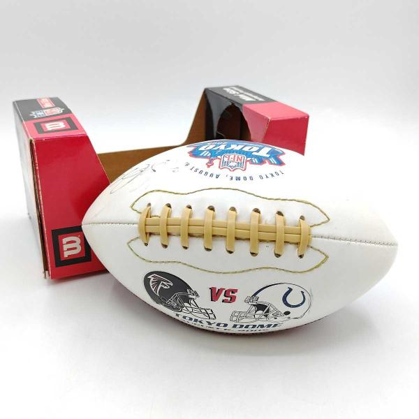 [タイプ] NFL コルツ vs ファルコンズ TOKYO BOWL アルジ クランプラー選手 直筆サイン入り[状態] 　多少の汚れやパッケージの傷みがみられます。　多少空気が抜けています。