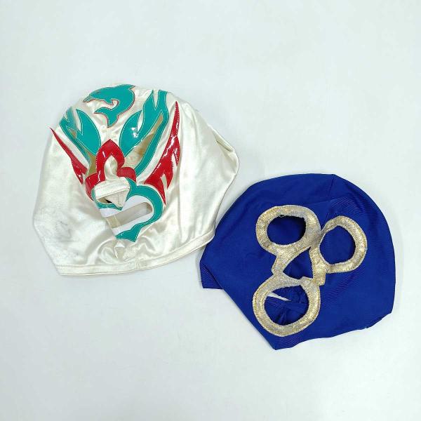みちのくプロレス スペルデルフィン 1998.9.13 入場時着用 オーバーマスク 直筆サイン入り CACAO製 中古】みちのくプロレス スペルデルフィン 1998.9.13 入場時着用