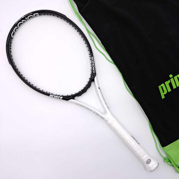 プリンス CRONOS 100 WH/BK 硬式テニスラケット G1 7TJ194 Prince 2023年 中古】プリンス CRONOS 100 WH/BK 硬式テニスラケット G1 7TJ194