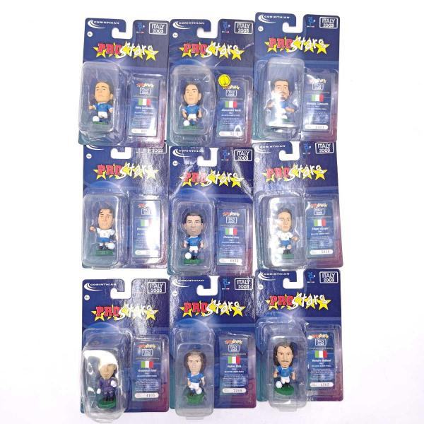 【中古・未使用品】[9点セット] CORINTHIAN PRO Stars イタリア代表 フィギュア インザーギ モンテッラ ガットゥーゾ ヴィエリ ピルロ 他