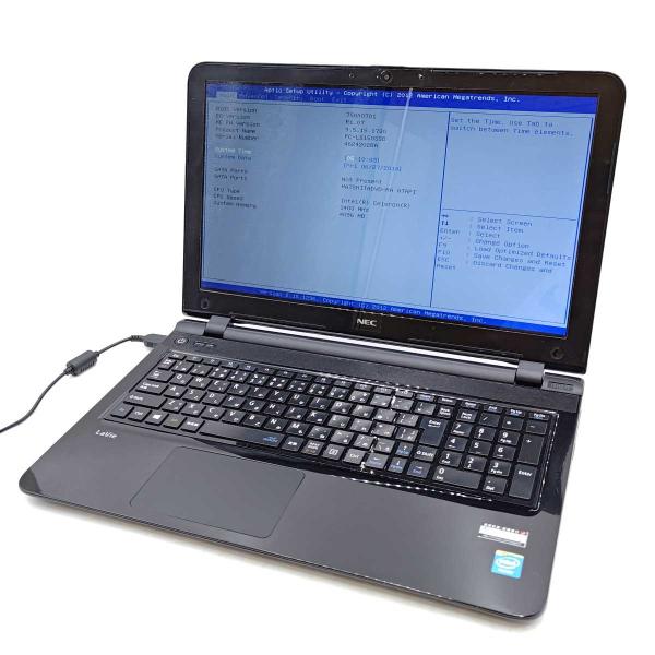中古】[HDDなし] NEC LaVie S ノートPC パソコン RAM4GB ブラック PC 