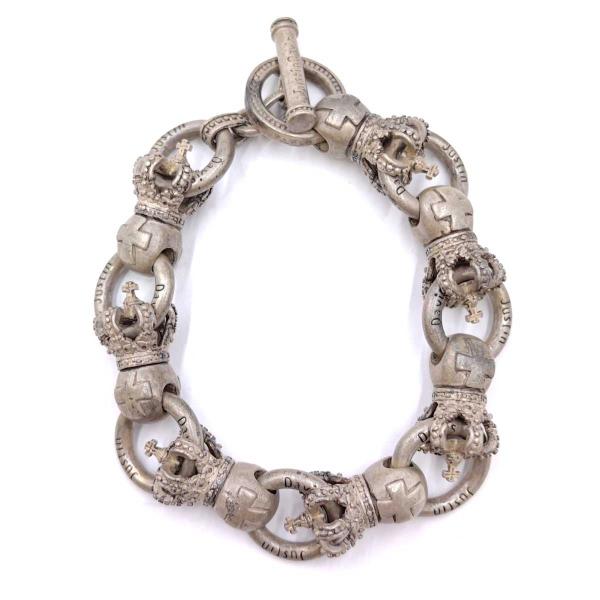 中古】JUSTIN DAVIS ジャスティン デイビス CROWN ORB BRACELET
