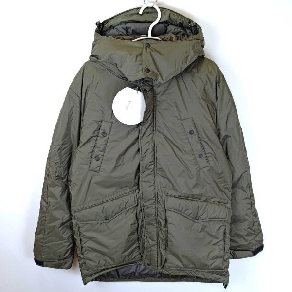 【未使用】ナンガ Blue  White 別注 オリジナル ダウン ジャケット XL カーキ E1AB10H5 メンズ NANGA kaucowking_tz00017485