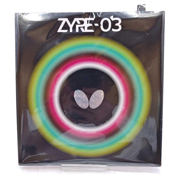 中古・未使用品】バタフライ ザイア03 特厚 2.7 黒 ブラック 06140