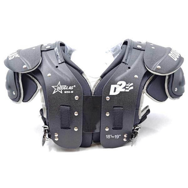 [ブランド] ダグラス[タイプ] ショルダーパッド Destroyer 2.0 M50  OL / DL / TE用[表記サイズ] M[カラー] ブラック[状態] 練習にて数回使用されたのみ。傷などもほとんどなく、美品です。