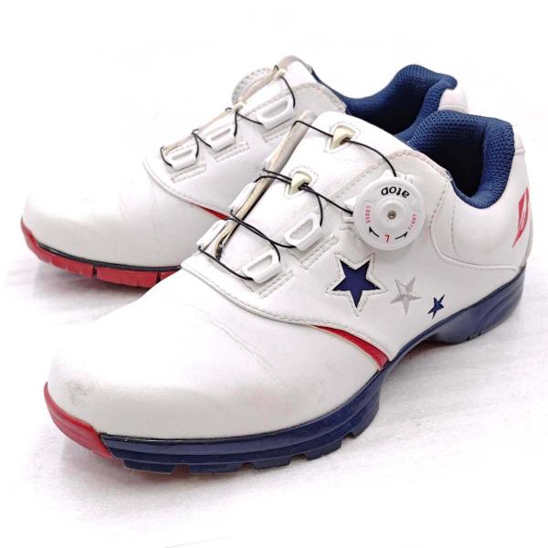 [ブランド] BRIDGESTONE ブリヂストン[タイプ] ゴルフシューズ ゼロ・スパイク バイター CL[表記サイズ] 23.5cm[対象] レディース[型番] SHG810[カラー] トリコロール[状態] 目立ったダメージはありません...